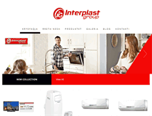 Tablet Screenshot of interplast-group.com